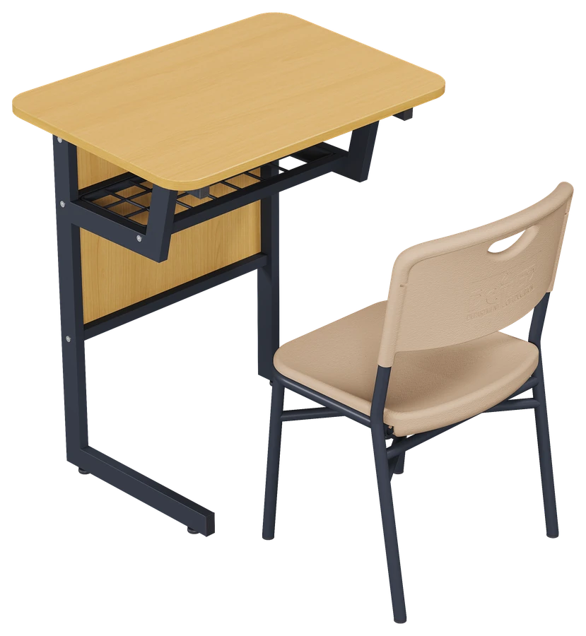 FLB001 Philippines-style wooden school desk set