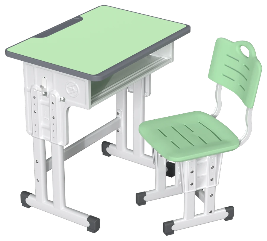 S001 flagship school desk set in green
