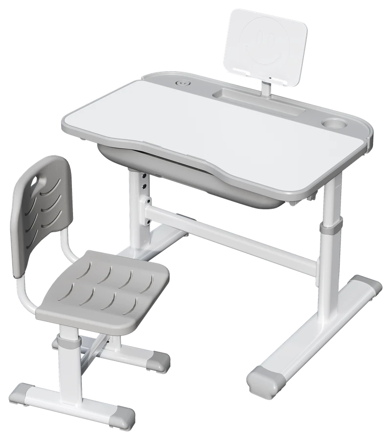 TL002 lift-up study desk in white