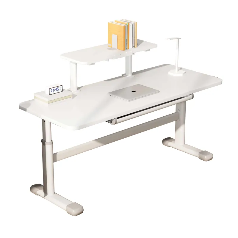 youth-desk-140-drawer Youth Desk 140cm with Drawer & Bookshelf