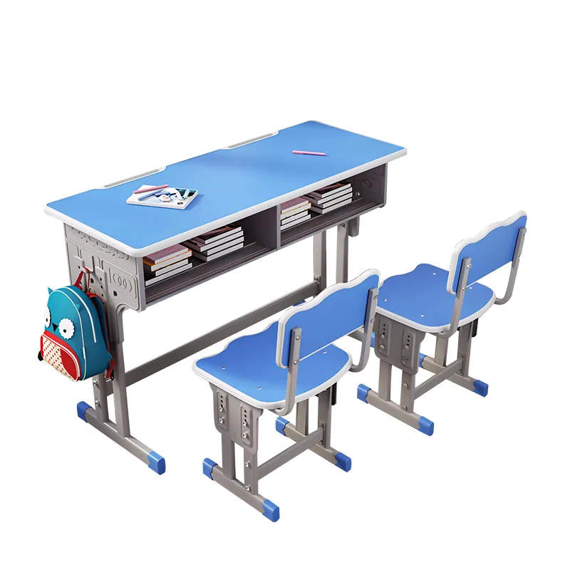Dual-Column D Series School Desk 110cm