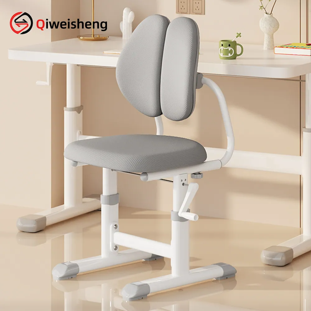 Dual-Backrest Sponge Hand-Crank Chair