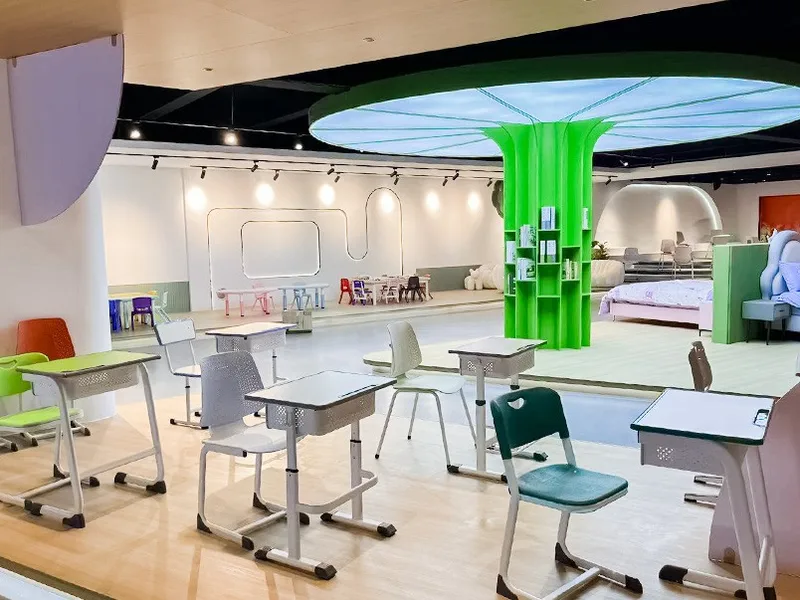 Showroom — primary classroom set-up