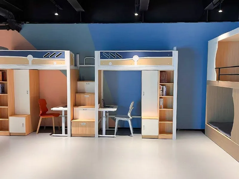 Showroom — student apartment beds